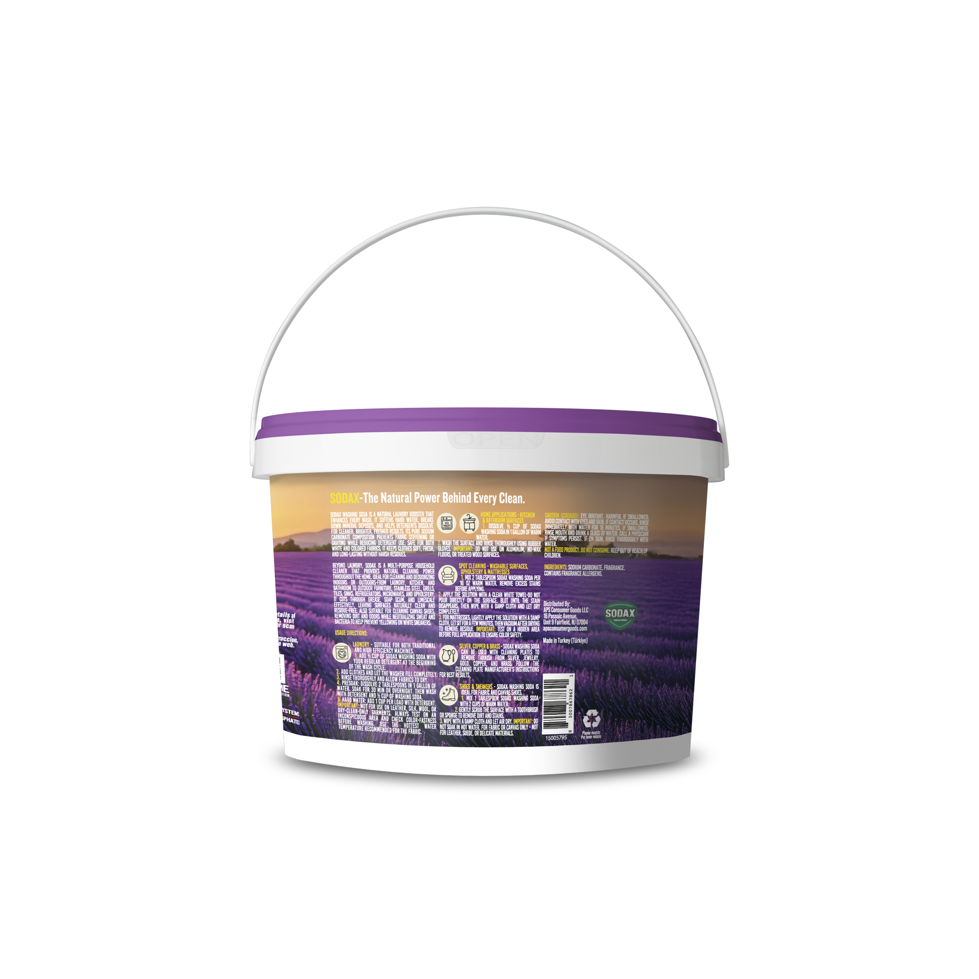 SODAX Lavanta Kokulu (3,18kg) - 2